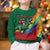 T Rex And Jesus Christmas Kid Ugly Christmas Sweater Not Today Santa - Wonder Print Shop