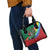 T Rex And Jesus Christmas Shoulder Handbag Not Today Santa - Wonder Print Shop