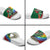 T Rex And Jesus Christmas Slide Sandals Not Today Santa - Wonder Print Shop