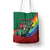 T Rex And Jesus Christmas Tote Bag Not Today Santa - Wonder Print Shop