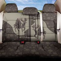 Western Yoke Back Car Seat Cover Skeleton Cowboy Santa On A Reindeer - Wonder Print Shop
