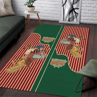 Western Yoke Area Rug Befana Merry Christmas Retro Style - Wonder Print Shop