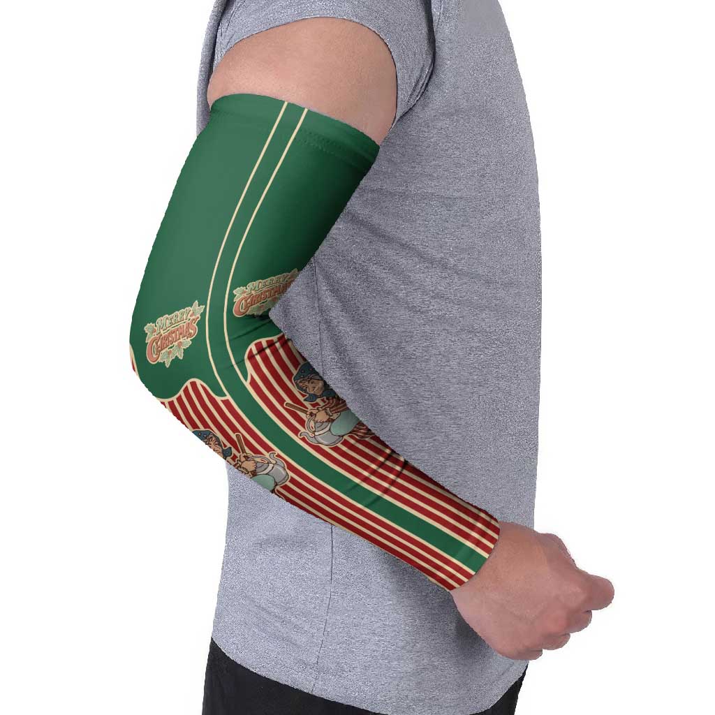 Western Yoke Arm Sleeves Befana Merry Christmas Retro Style - Wonder Print Shop