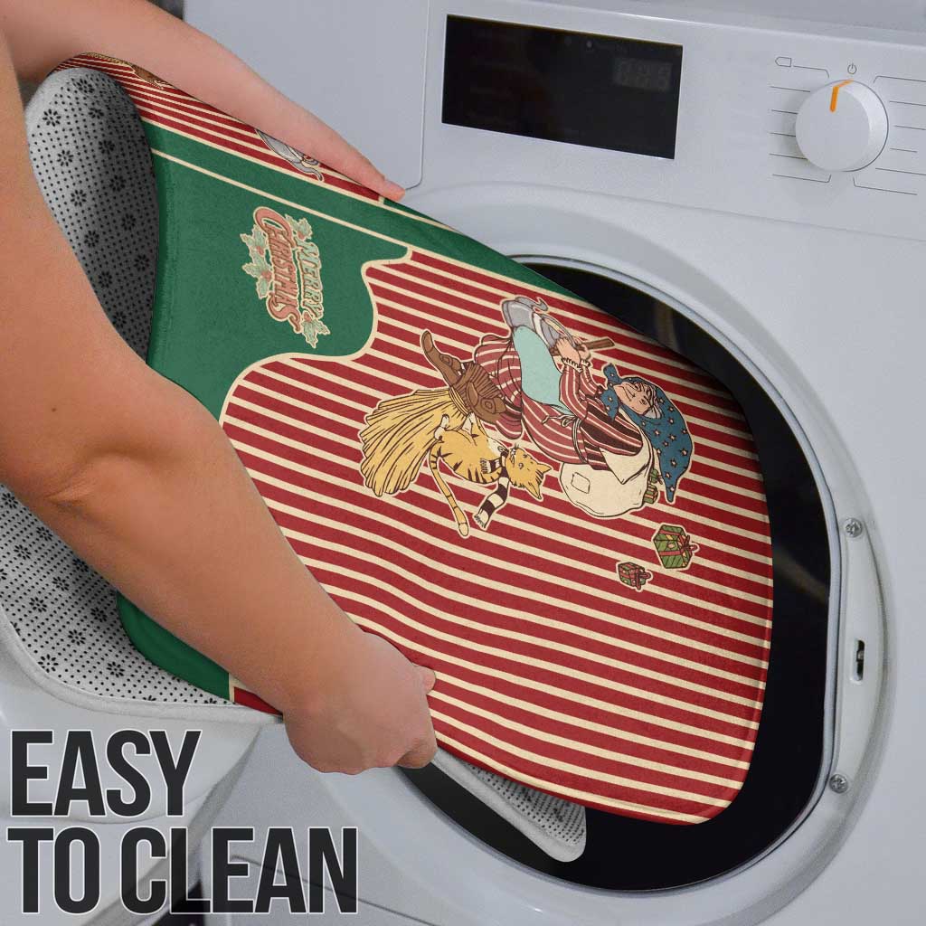 Western Yoke Bathroom Set Befana Merry Christmas Retro Style - Wonder Print Shop