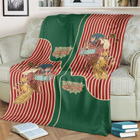 Western Yoke Blanket Befana Merry Christmas Retro Style - Wonder Print Shop
