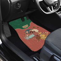 Western Yoke Car Mats Befana Merry Christmas Retro Style - Wonder Print Shop