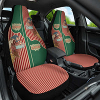 Western Yoke Car Seat Cover Befana Merry Christmas Retro Style - Wonder Print Shop