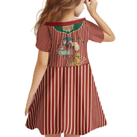 Western Yoke Family Matching Short Sleeve Bodycon Dress and Hawaiian Shirt Befana Merry Christmas Retro Style - Wonder Print Shop