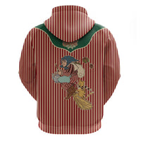 Western Yoke Hoodie Befana Merry Christmas Retro Style - Wonder Print Shop