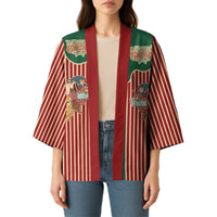 Western Yoke Kimono Befana Merry Christmas Retro Style - Wonder Print Shop