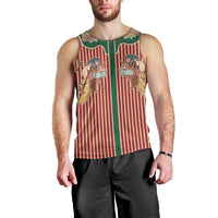 Western Yoke Men Tank Top Befana Merry Christmas Retro Style - Wonder Print Shop