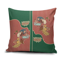 Western Yoke Pillow Cover Befana Merry Christmas Retro Style - Wonder Print Shop