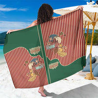 Western Yoke Sarong Befana Merry Christmas Retro Style - Wonder Print Shop