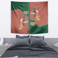 Western Yoke Tapestry Befana Merry Christmas Retro Style - Wonder Print Shop