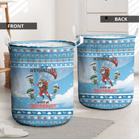 Gamer Christmas Laundry Basket Alright Elves Where We Dropping - Wonder Print Shop