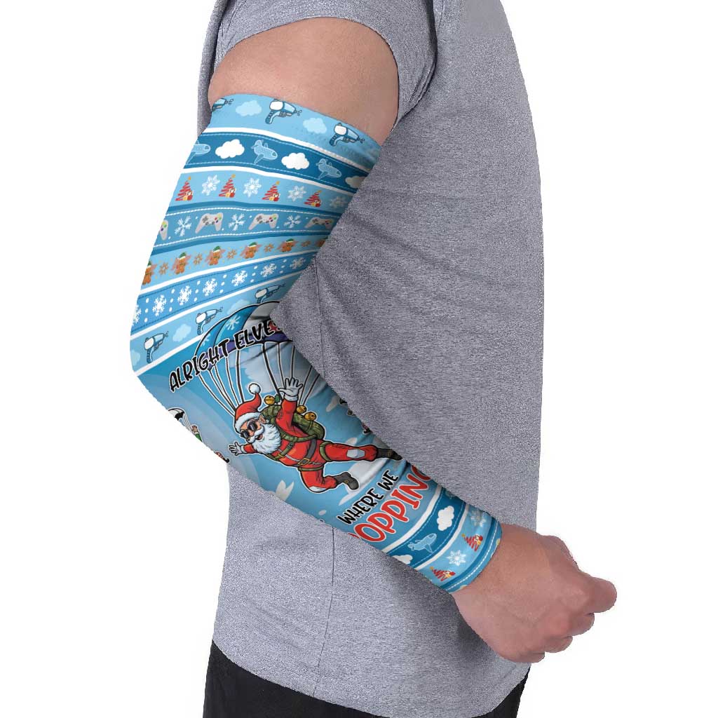 Gamer Christmas Arm Sleeves Alright Elves Where We Dropping - Wonder Print Shop