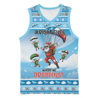 Gamer Christmas Basketball Jersey Alright Elves Where We Dropping - Wonder Print Shop