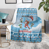 Gamer Christmas Blanket Alright Elves Where We Dropping - Wonder Print Shop