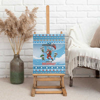 Gamer Christmas Canvas Wall Art Alright Elves Where We Dropping - Wonder Print Shop