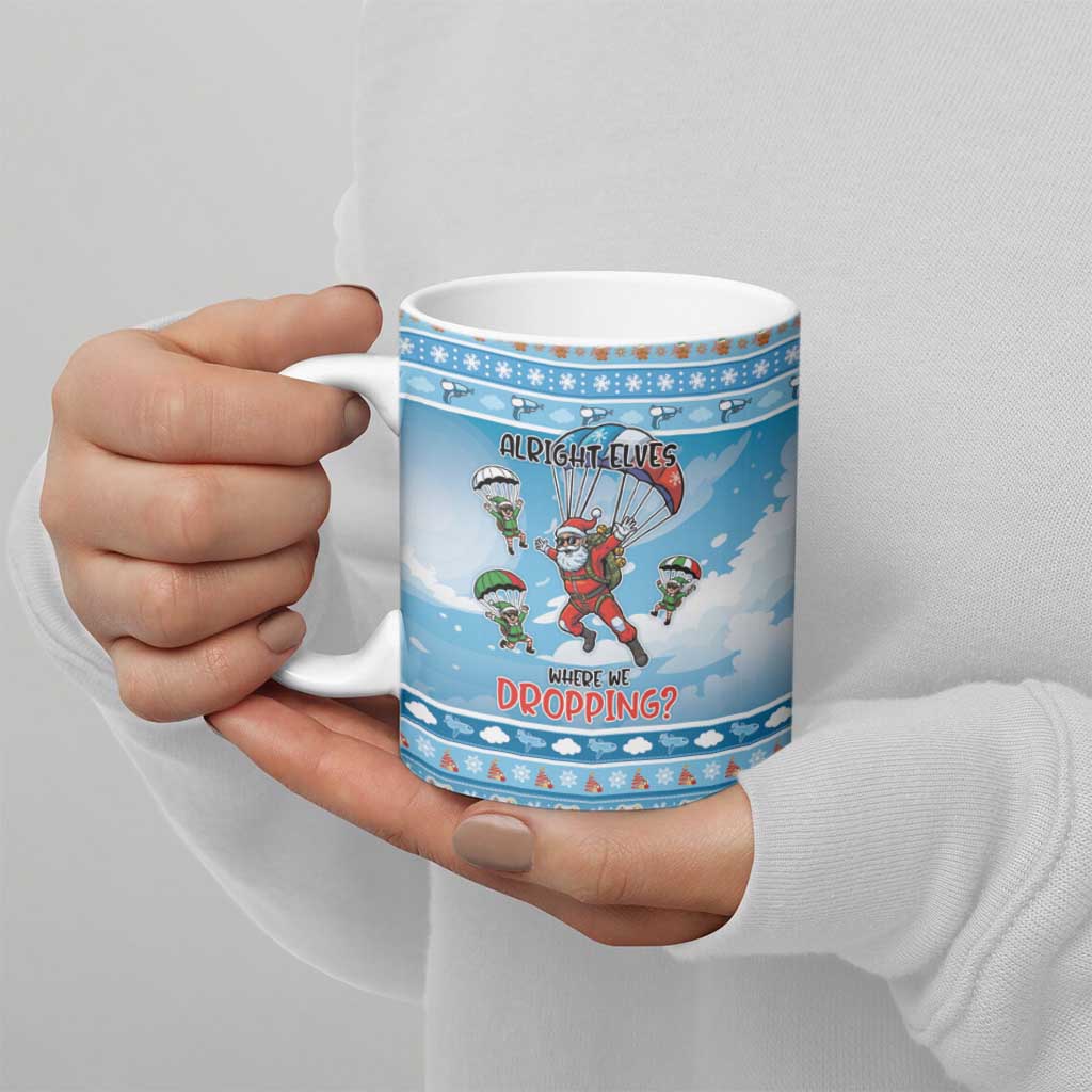 Gamer Christmas Ceramic Mug Alright Elves Where We Dropping - Wonder Print Shop