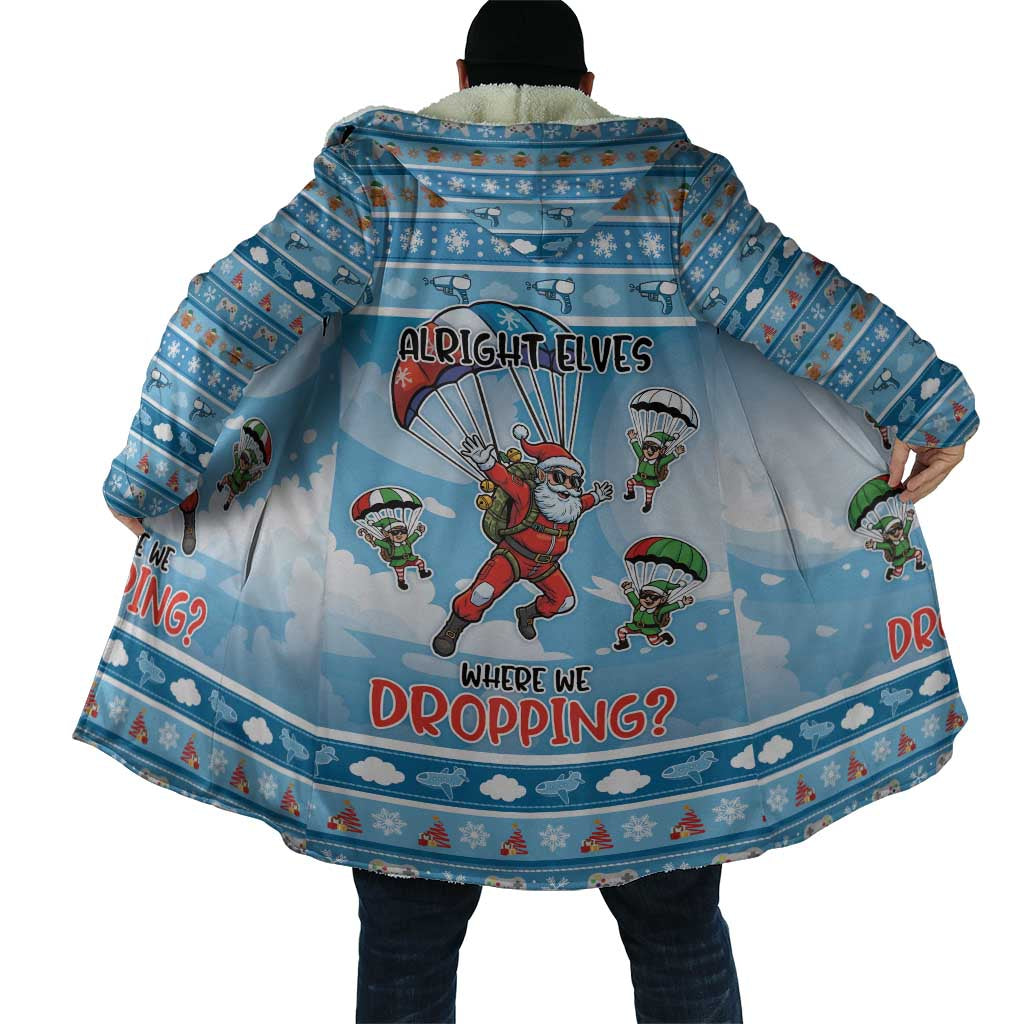Gamer Christmas Cloak Alright Elves Where We Dropping - Wonder Print Shop