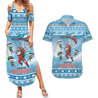 Gamer Christmas Couples Matching Summer Maxi Dress and Hawaiian Shirt Alright Elves Where We Dropping - Wonder Print Shop