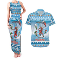 Gamer Christmas Couples Matching Tank Maxi Dress and Hawaiian Shirt Alright Elves Where We Dropping - Wonder Print Shop