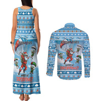 Gamer Christmas Couples Matching Tank Maxi Dress and Long Sleeve Button Shirt Alright Elves Where We Dropping - Wonder Print Shop