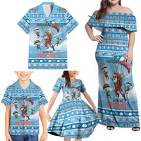 Gamer Christmas Family Matching Off Shoulder Maxi Dress and Hawaiian Shirt Alright Elves Where We Dropping - Wonder Print Shop
