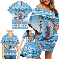 Gamer Christmas Family Matching Off Shoulder Short Dress and Hawaiian Shirt Alright Elves Where We Dropping - Wonder Print Shop