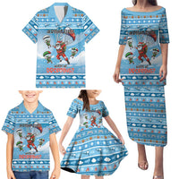 Gamer Christmas Family Matching Puletasi and Hawaiian Shirt Alright Elves Where We Dropping - Wonder Print Shop