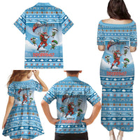 Gamer Christmas Family Matching Puletasi and Hawaiian Shirt Alright Elves Where We Dropping - Wonder Print Shop