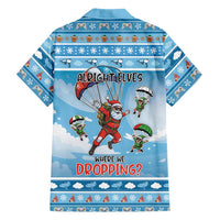 Gamer Christmas Family Matching Short Sleeve Bodycon Dress and Hawaiian Shirt Alright Elves Where We Dropping - Wonder Print Shop