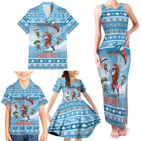 Gamer Christmas Family Matching Tank Maxi Dress and Hawaiian Shirt Alright Elves Where We Dropping - Wonder Print Shop
