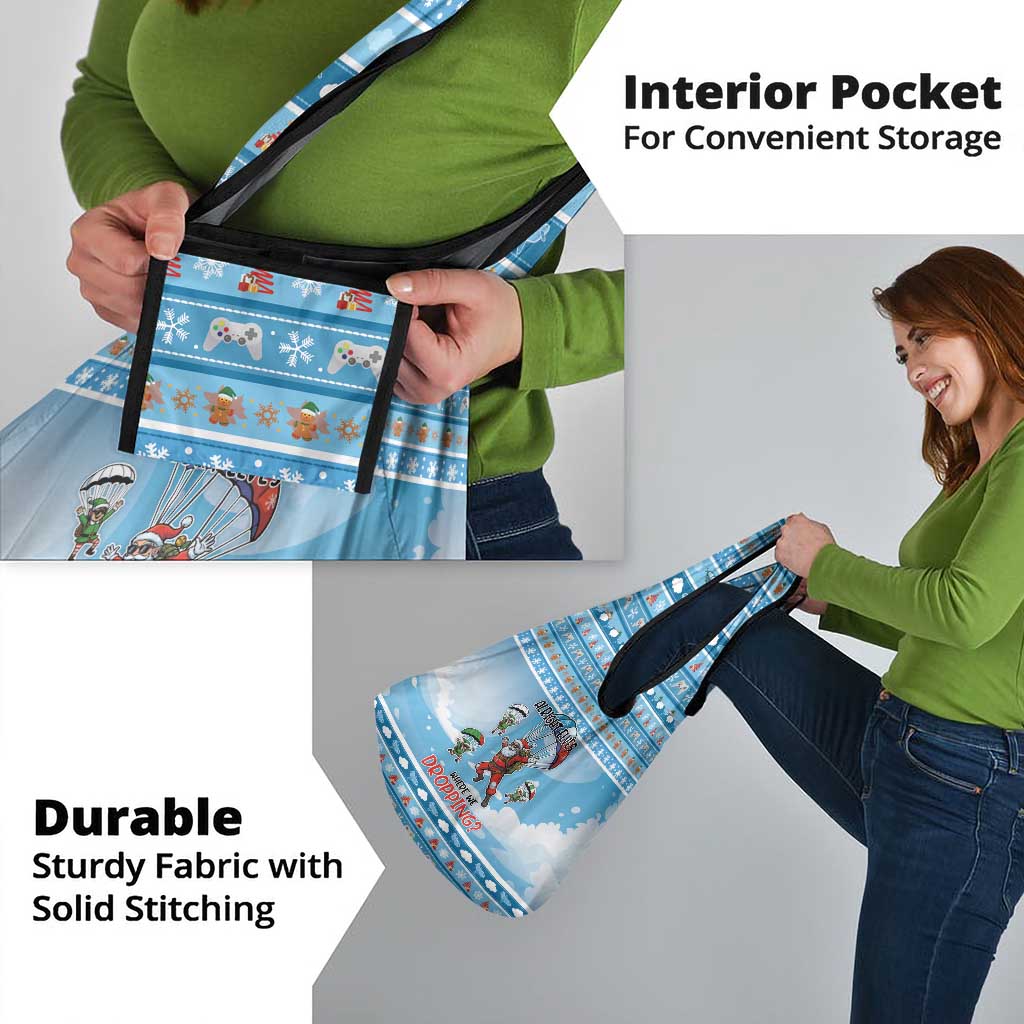 Gamer Christmas Grocery Bag Alright Elves Where We Dropping - Wonder Print Shop