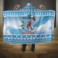Gamer Christmas Hooded Blanket Alright Elves Where We Dropping - Wonder Print Shop