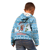 Gamer Christmas Kid Hoodie Alright Elves Where We Dropping - Wonder Print Shop