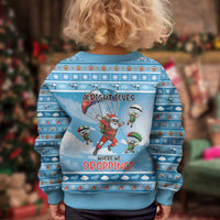 Gamer Christmas Kid Ugly Christmas Sweater Alright Elves Where We Dropping - Wonder Print Shop