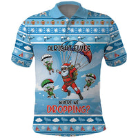 Gamer Christmas Polo Shirt Alright Elves Where We Dropping - Wonder Print Shop