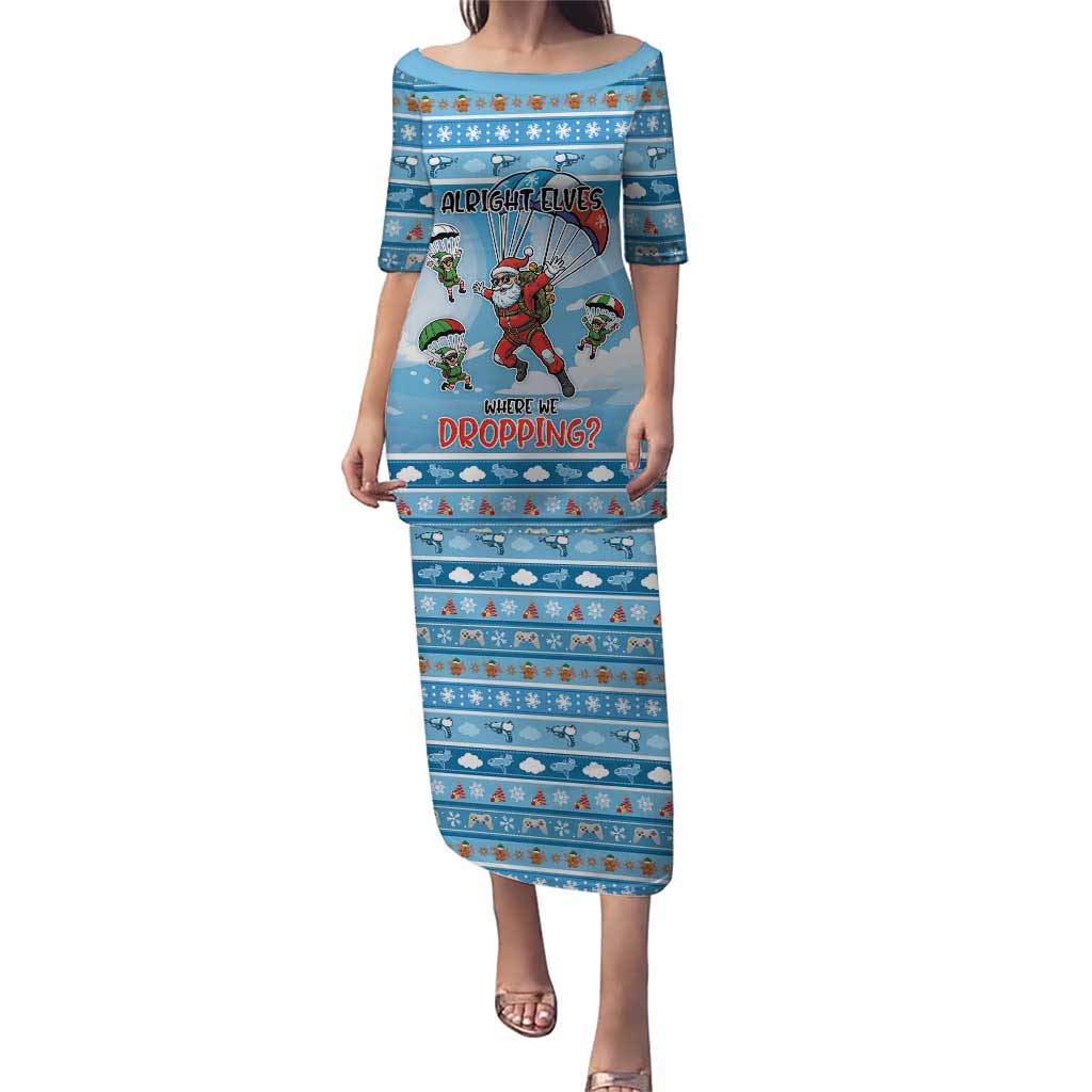 Gamer Christmas Puletasi Alright Elves Where We Dropping - Wonder Print Shop
