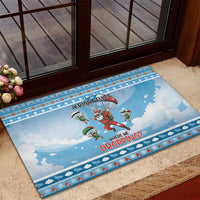 Gamer Christmas Rubber Doormat Alright Elves Where We Dropping - Wonder Print Shop