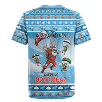 Gamer Christmas Rugby Jersey Alright Elves Where We Dropping - Wonder Print Shop