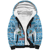 Gamer Christmas Sherpa Hoodie Alright Elves Where We Dropping - Wonder Print Shop