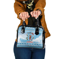 Gamer Christmas Shoulder Handbag Alright Elves Where We Dropping - Wonder Print Shop