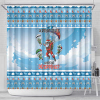 Gamer Christmas Shower Curtain Alright Elves Where We Dropping - Wonder Print Shop