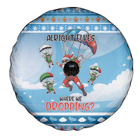 Gamer Christmas Spare Tire Cover Alright Elves Where We Dropping - Wonder Print Shop