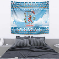 Gamer Christmas Tapestry Alright Elves Where We Dropping - Wonder Print Shop