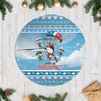 Gamer Christmas Tree Skirt Alright Elves Where We Dropping - Wonder Print Shop
