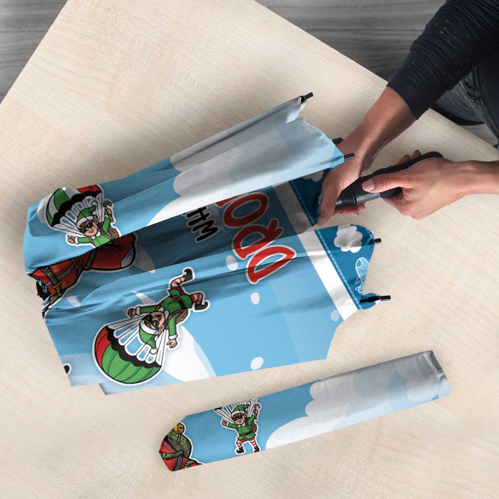 Gamer Christmas Umbrella Alright Elves Where We Dropping - Wonder Print Shop