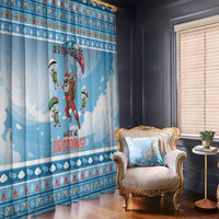 Gamer Christmas Window Curtain Alright Elves Where We Dropping - Wonder Print Shop